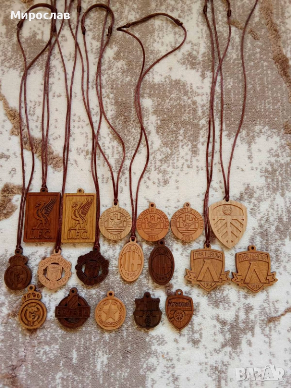 Емблеми дървени - 2лв./бр., снимка 1