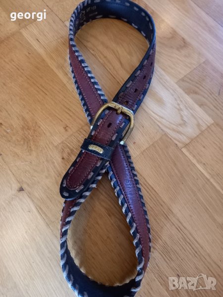 италиански кожен колан Incas, снимка 1