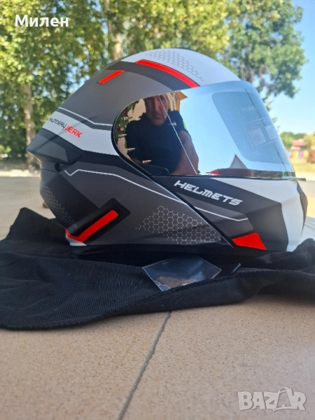 НОВА Мото каска L, снимка 1