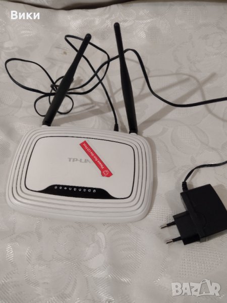 Рутер TP-Link TL-WR841N - 300Mbps, бял, снимка 1