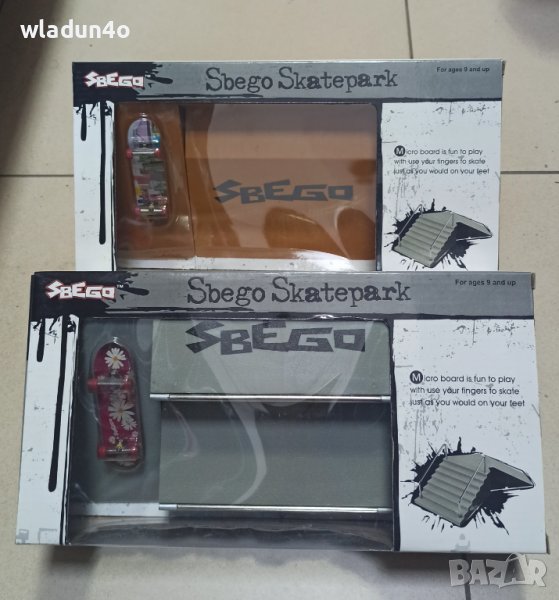 Рампа SBEGO с мини скейтборд -20лв, снимка 1