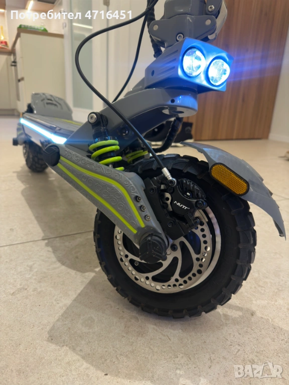 Mukuta 10+ dual motor - Електрическа тротинетка (само на 215 км), снимка 1