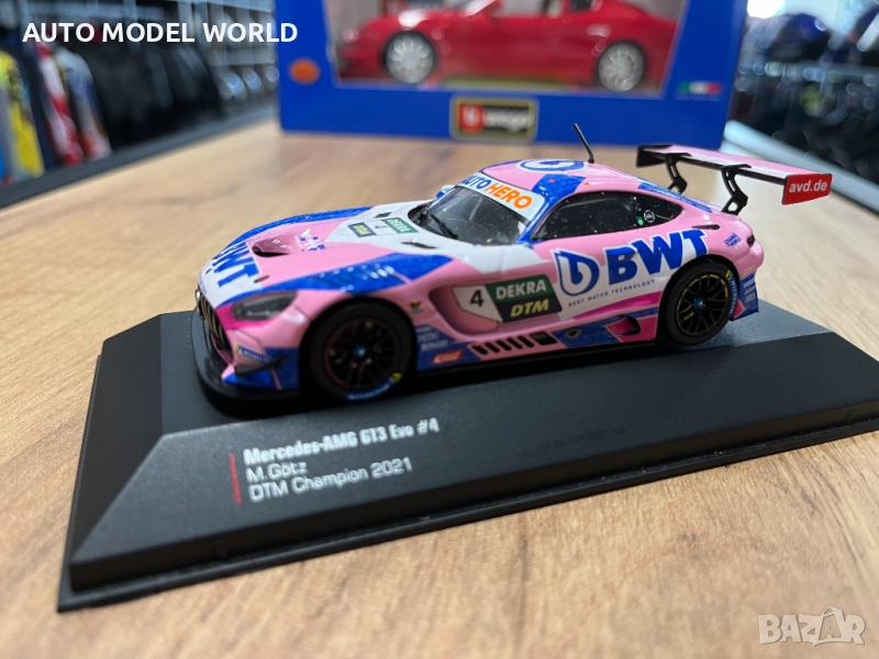 Колекционерски модел количкa MERCEDES AMG GT3 DTM Dealer Edition 1:43, снимка 1