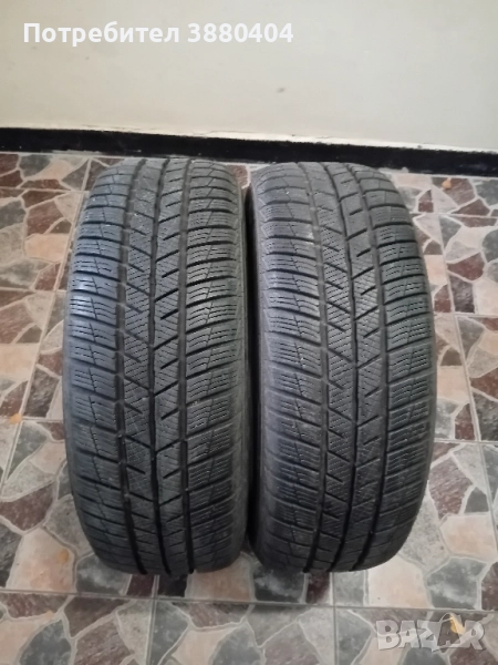 2 бр. зимни гуми 205/55R16 - отлично състояние, снимка 1