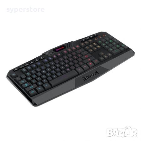 Клавиатура Безжична и USB Геймърска Redragon Harpe K503KS-BK Мултимедийна с RGB Подсветка , снимка 1