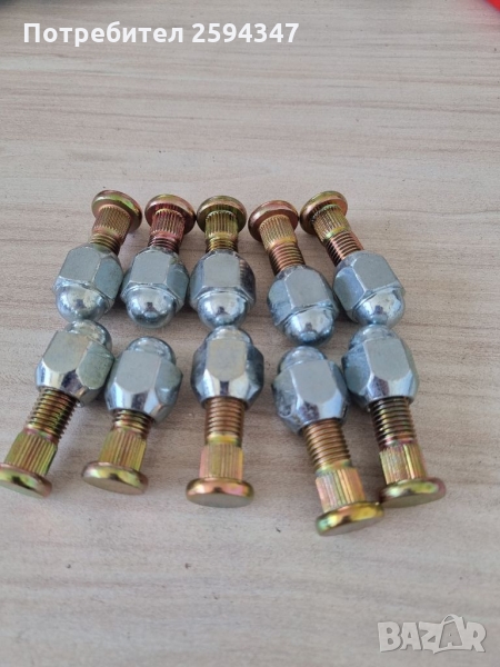 DAEWOO TICO 0.8CC ГАИКИ+ШПИЛКИ ЗА ДЖАНТИ GM, снимка 1