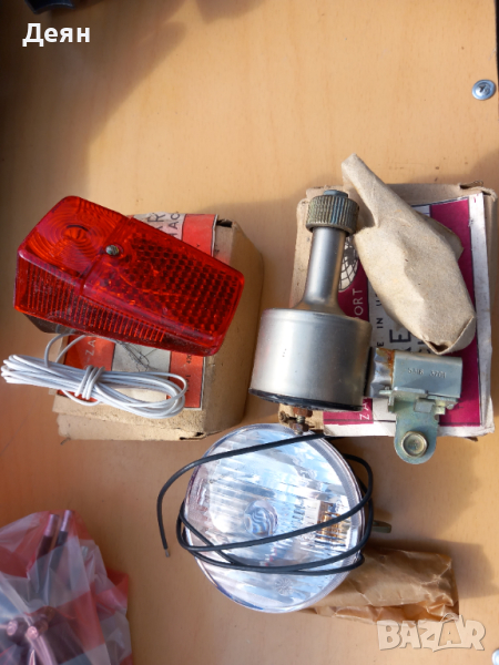 Фар,стоп и динамо к-т, снимка 1