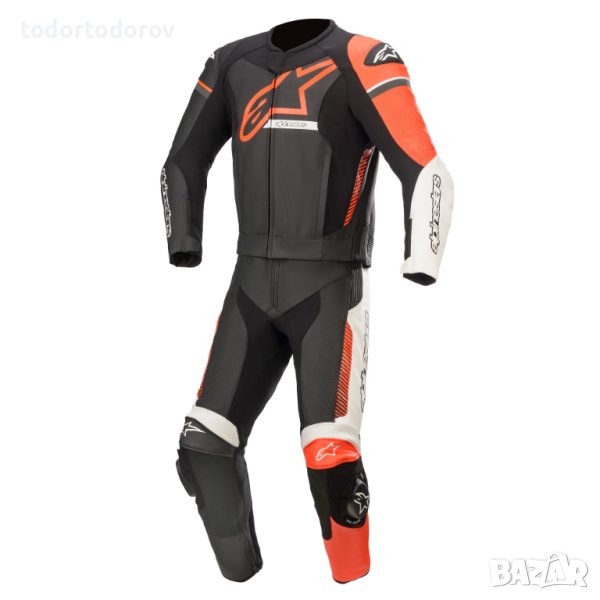 Кожен мото Екипза мотор ALPINESTARS GP FORCE V2 2PC 54-L,NEW, снимка 1