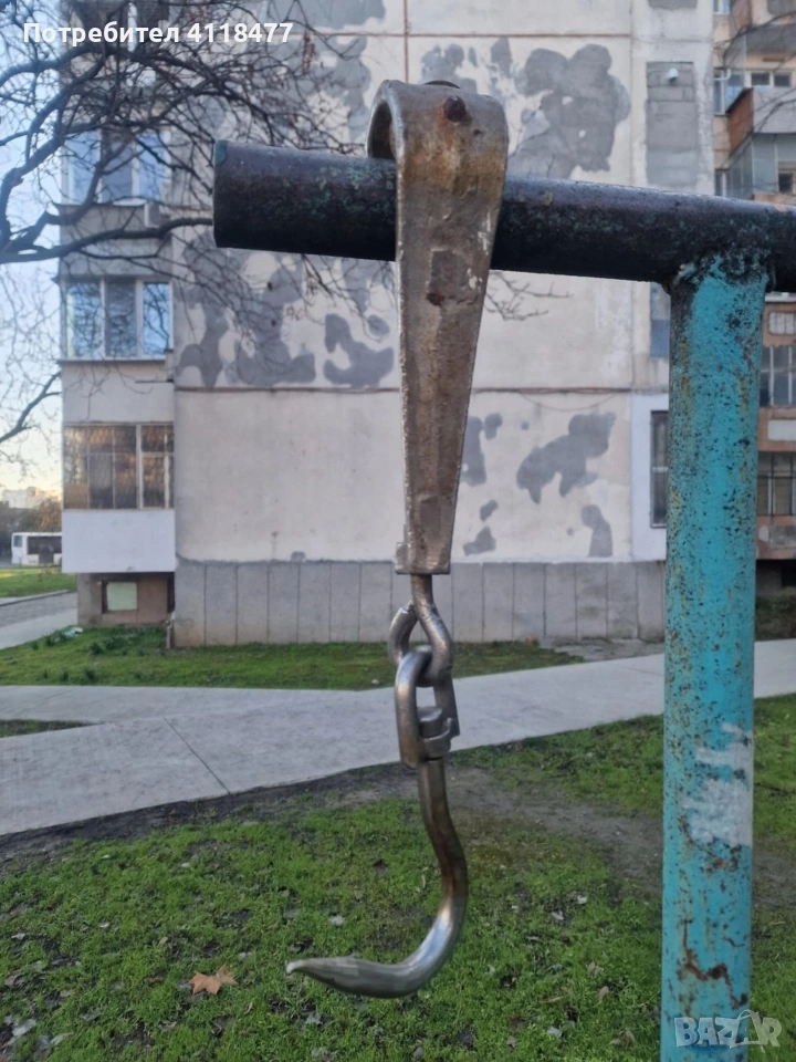 Неръждаема кука за трупно месо , снимка 1