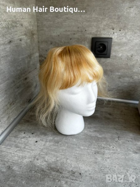 Дамско тупе топер 💯 естествена човешка коса , снимка 1