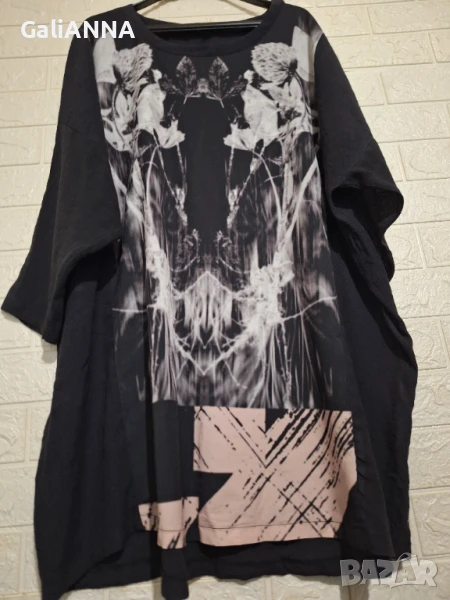 СТРАХОТНА ТУНИКА ЕФЕКТЕН МОДЕЛ 3XL-5XL, снимка 1