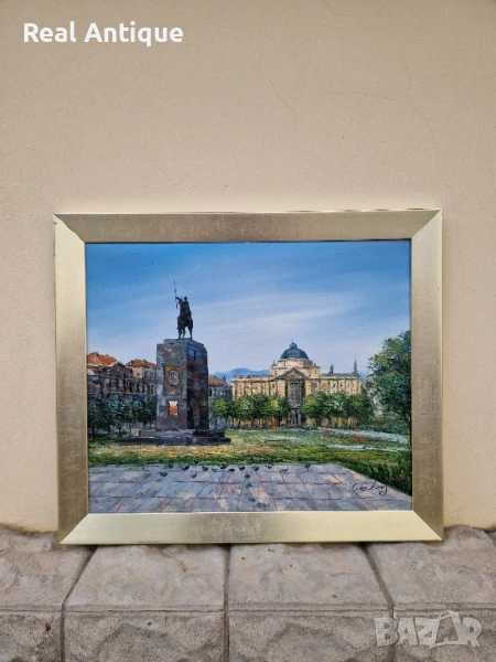 Красива авторска картина масло върху платно , снимка 1