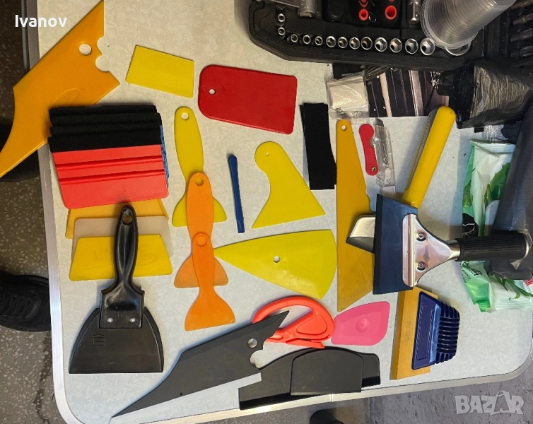 Инструменти за монтаж за авто фолио , снимка 1