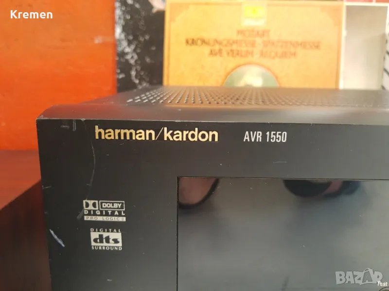 Усилвател HARMAN/KARDON AVR-1550, снимка 1