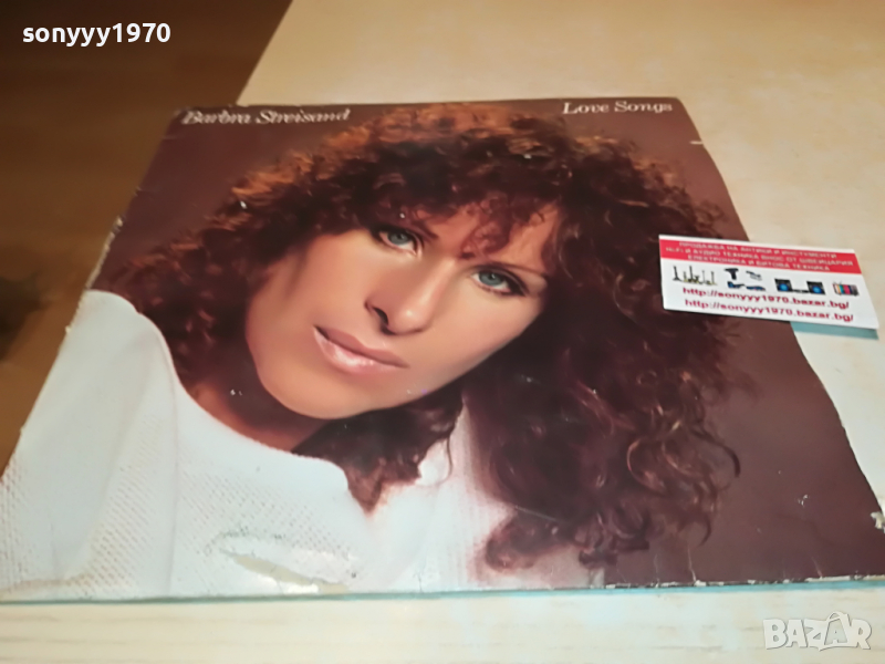ПОРЪЧАНА-BARBRA STREISAND-LOVE SONGS-MADE IN ENGLAND 0604222052, снимка 1