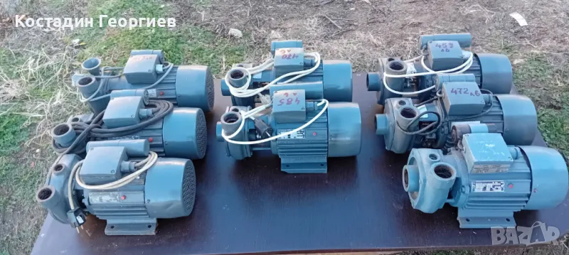 Водни помпи  за напояване Вида 4 и Вида 5, снимка 1