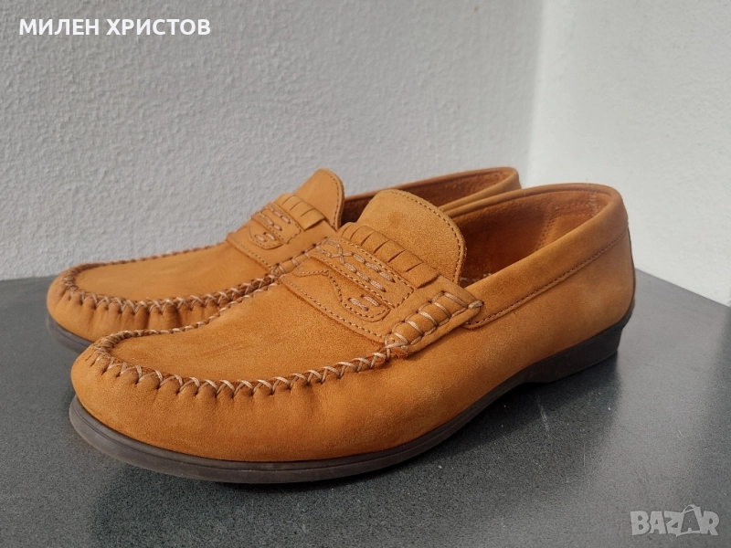 HUSH PUPPIES-Оригинални мокасини Естествена кожа-№41 , снимка 1