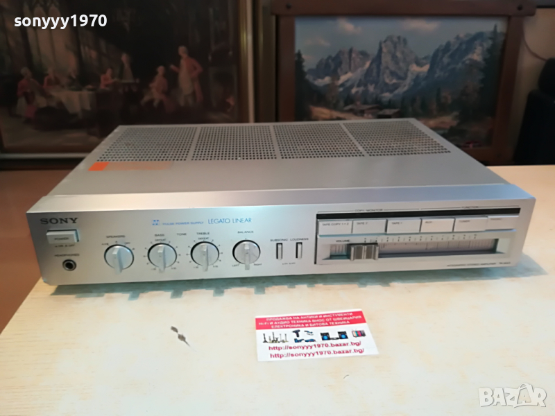 SONY TA-AX3 STEREO AMPLIFIER 2403221135, снимка 1