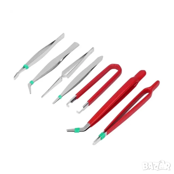 Пинсети 7 броя, снимка 1