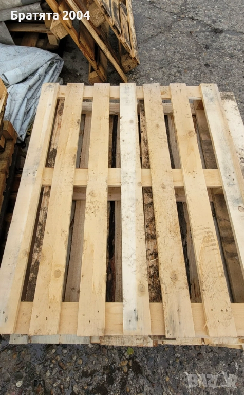 Продавам дървени палети - скари, снимка 1