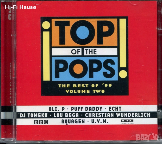 Top of the pops 99 -cd2, снимка 1