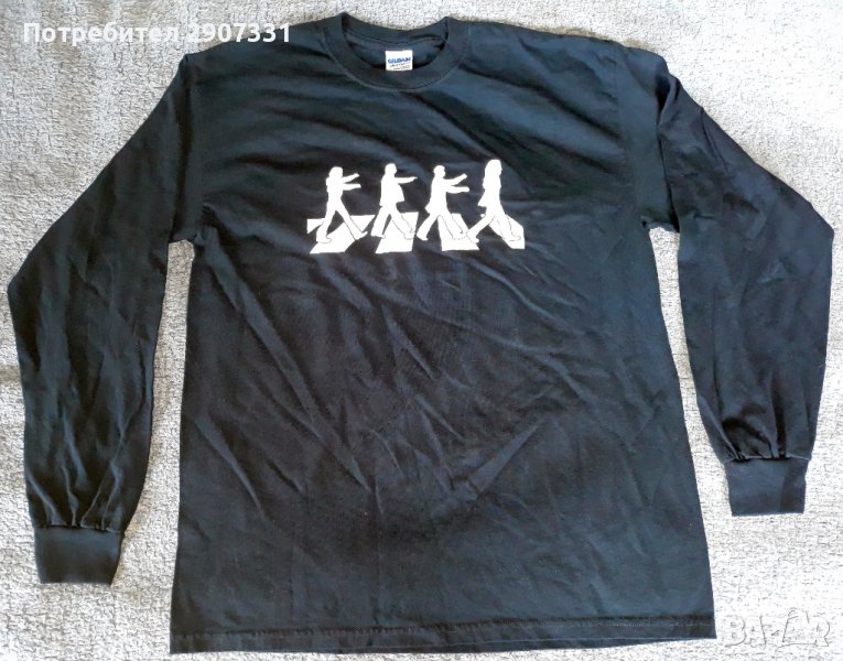 пародийна тениска с дълъг рукав Beatles, снимка 1