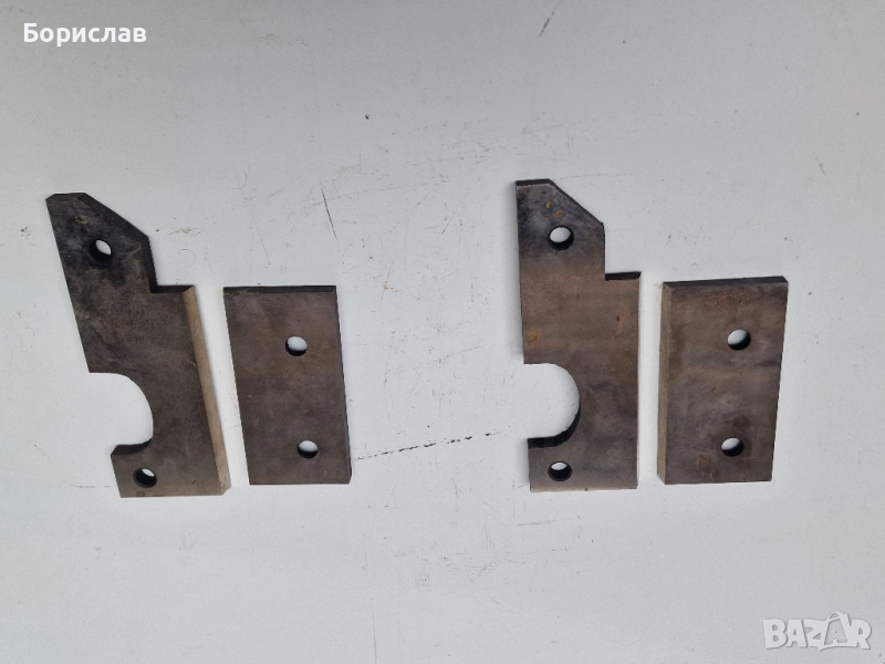 Комплект ножове за ножици, за ламарина, снимка 1