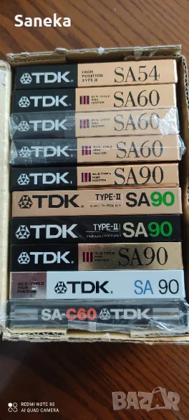 TDK SA 54,60,90, снимка 1