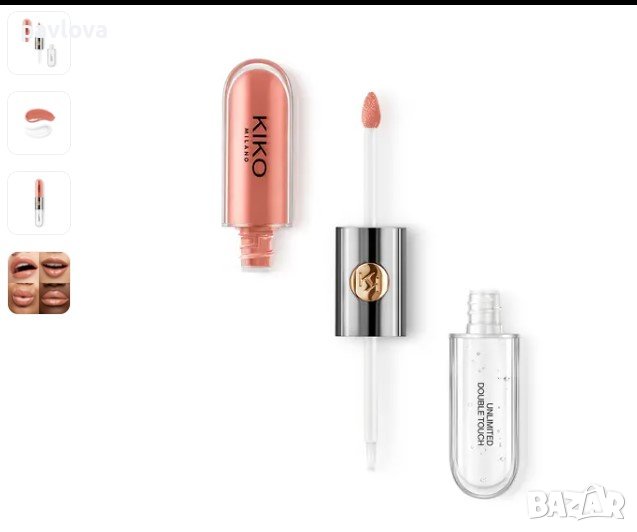 Kiko Milano дълготрайно червило + гланц в Декоративна козметика в гр ...