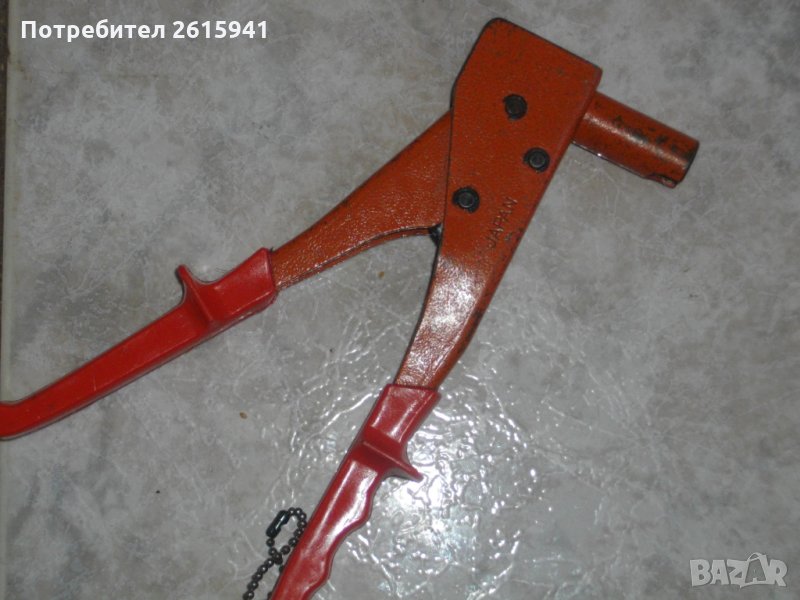 Японска Нитачка За Пластмасови Нитове-HIT-Japan-240 мм-Отлична, снимка 1