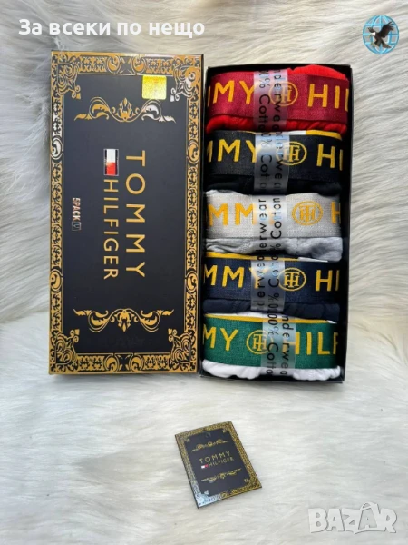Tommy Hilfiger Комплект 5 броя Мъжки Боксерки Томи Хилфигер Код E561, снимка 1