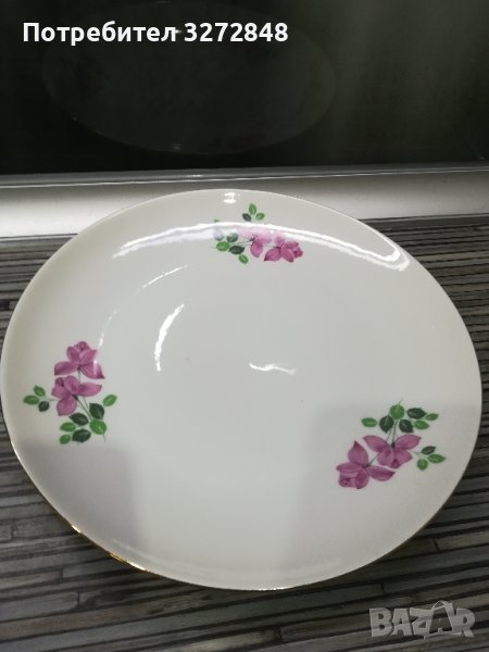 Порцеланова чиния 1966г, снимка 1
