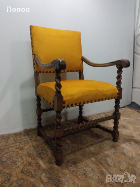Кресло трон  Луи 8, снимка 1