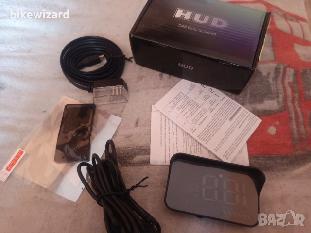 Head Up дисплей OBD2 и GPS, MPH, 3.5"/8.9 см автомобилен HUD дисплей ЧЕТЕТЕ ОПИСАНИЕТО