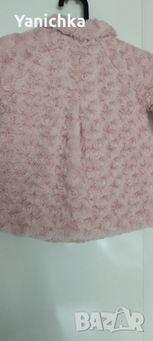 Ново розово яке Mayoral за момиче, размер 12 месеца - 80 см, снимка 4 - Бебешки якета и елеци - 36252198