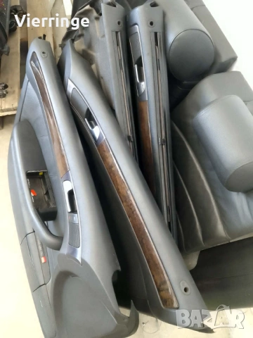 дълбоко Recaro пълен ел. пакет с памет Audi A6 C5 комби, снимка 6 - Части - 53781073