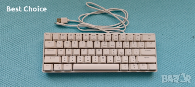 Гейминг RGB клавиатура Geeky GK61 SE 60, снимка 5 - Клавиатури и мишки - 52817907