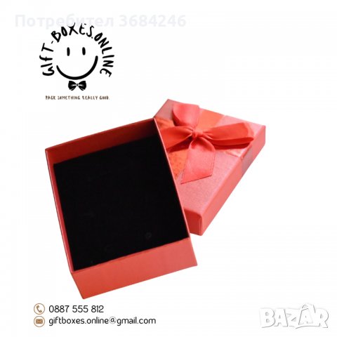 Опаковъчна подаръчна кутия за комплект бижута,аксесоар или малък дар, снимка 3 - Други - 40147776