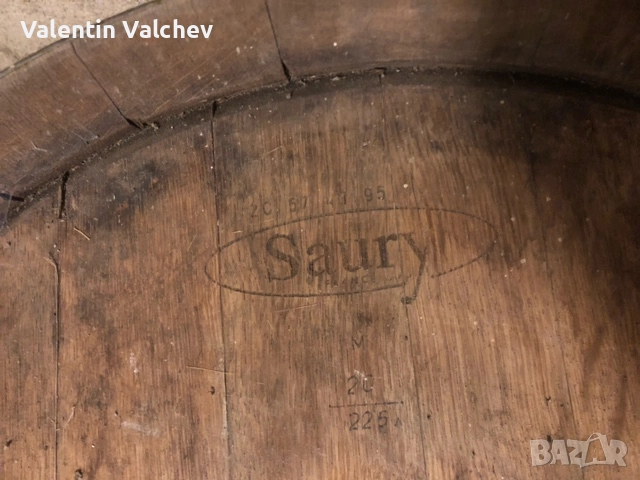 Френски дъбови бурета, 220 литра, Saury, 2 броя, от червено и от бяло вино., снимка 2 - Други стоки за дома - 52862902