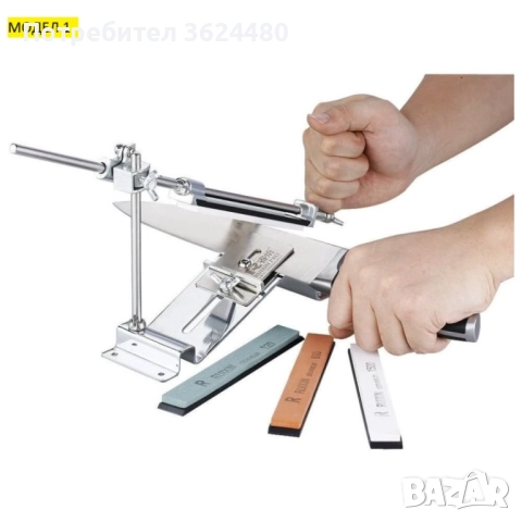 Професионално точило за ножове в комплект с четири камъка 25542583, снимка 9 - Аксесоари за кухня - 52565370