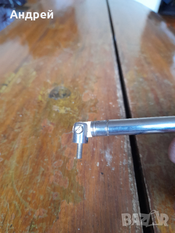 Стара телескопична антена за радио,радиоприемник #4, снимка 5 - Други ценни предмети - 44621605