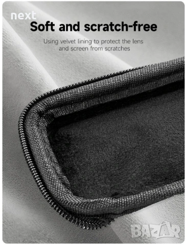 Мини защитна чанта, кейс, калъф TELESIN за DJI Osmo Action 3 4 5 Pro, снимка 7 - Калъфи, кейсове - 53837641