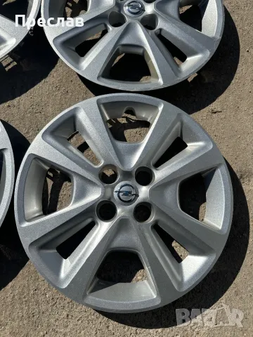 4 броя оригинални тасове за Opel Corsa D, Opel Corsa E 15, снимка 2 - Аксесоари и консумативи - 49417352