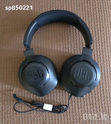 Геймърски слушалки JBL Quantum 100M2 Black