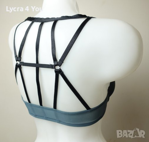 Cybele 70A сутиен в сиво и черно с предно закопчаване, снимка 6 - Бельо - 41377344