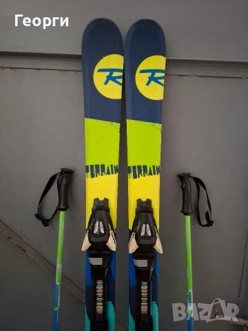 Детски комплект Rossignol-128см.+Rossignol-23, снимка 2 - Зимни спортове - 53370327