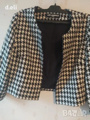 Karl Lagerfeld Original. Size M Страхотно късо сако, снимка 7 - Сака - 47290669