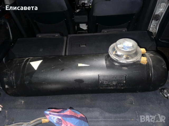 Газова бутилка LPG готова за монтаж с всичко нужно