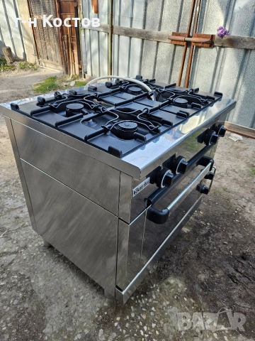 Фурна Печка за Ресторанти Заведения Професионална Горе на Газ долу на Ток Трифазна , снимка 2 - Обзавеждане на кухня - 53801567