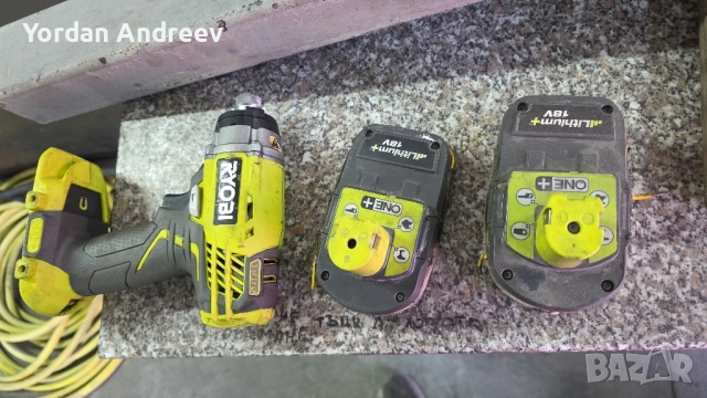 Сет акумулаторни инструменти Ryobi (Риоби), снимка 6 - Други инструменти - 52447524